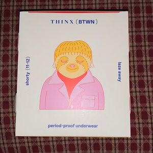 THINX (BTWN) Period Proof underwear. Shorty 11-12